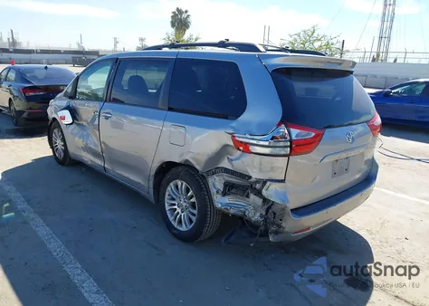 2015 Toyota Sienna Xle 8 Passenger from USA, damaged, VIN 5TDYK3DC7FS548487
